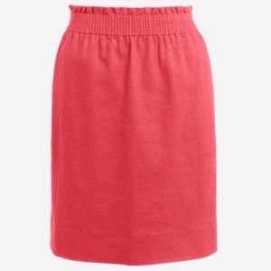 J Crew Sidewalk Skirt - Coral - Size 18